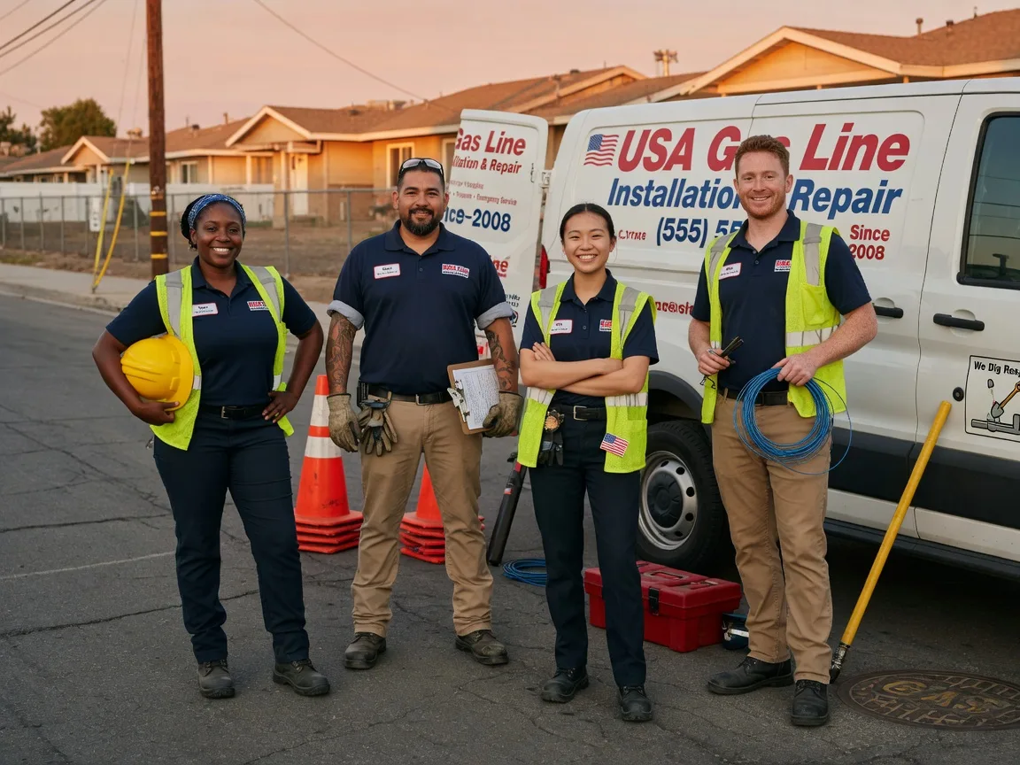 Gas Line Installation company in Flanders, NJ